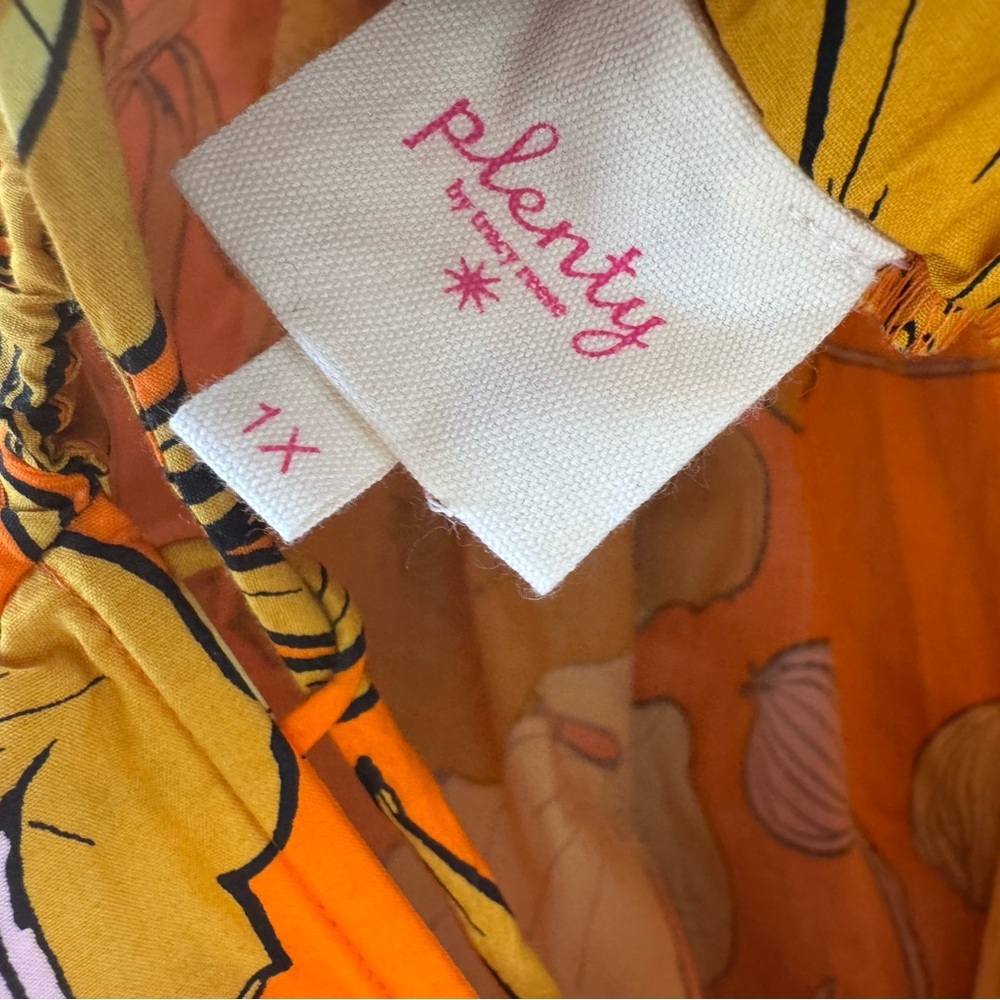 Plenty by Tracy Reese Orange and Yellow Floral Maxi Dress - Picture 10 of 10